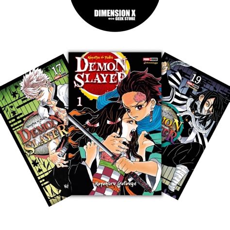 Manga Kimetsu No Yaiba Demon Slayer Panini Shopee México