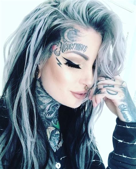 Share 72 Female Face Tattoos Best In Cdgdbentre