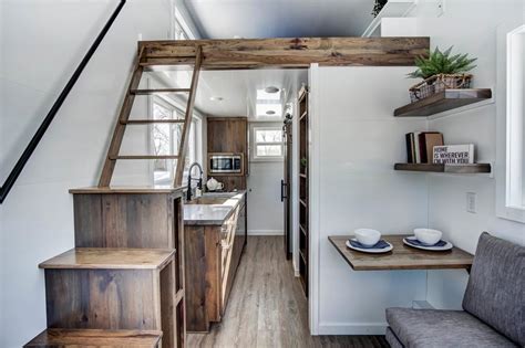 The Bright 20 “cocoa” Tiny House On Wheels By Modern Tiny Living