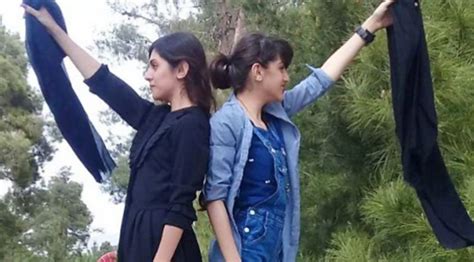 Iranian Women Protest Against Hijab In Act Of Defiance Against Hardline Govt