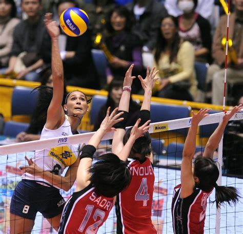 It's one teammate setting the ball for you to spike. Japan Follows Volleyball With Passion - The New York Times