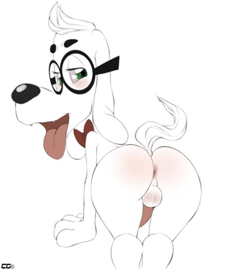 Rule 34 Anthro Anus Ass Balls Blush Bow Tie Canine