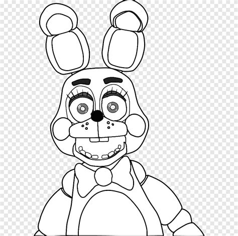 Five Nights At Freddy Outline Of Drawing