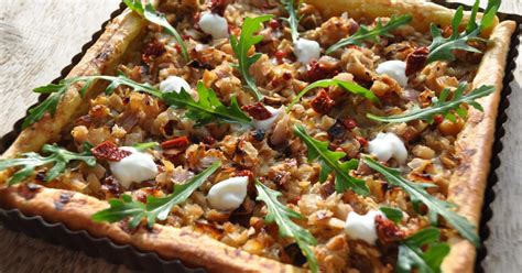 Recette Tarte aux échalotes et à la moutarde en vidéo