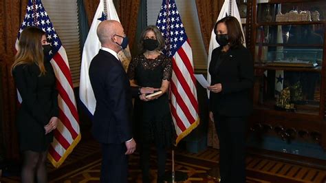 Mayorkas Takes Oath As Homeland Security Chief Youtube