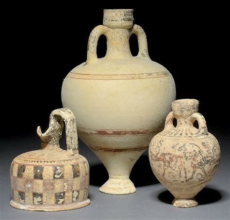 Corinthian Pottery Vessels 7th 6th Century Bc Christies