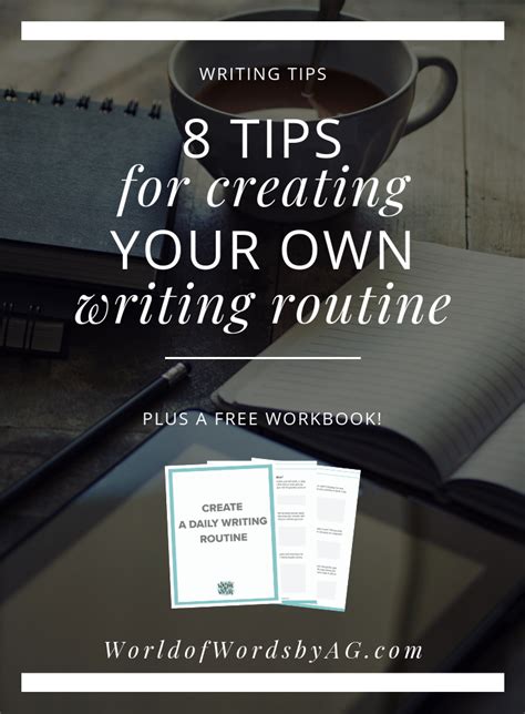 Writing Habits 8 Tips For Creating Your Own Writing Routine Reverie