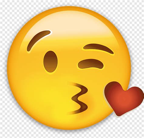 Emoji Baiser Illustration Emoji Amour Embrasser Emoticon Sms Emoji