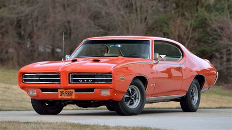 1969 Pontiac Gto Judge Presented As Lot F204 At Indianapolis In Gto