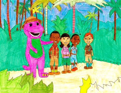 A Jungle Adventure With Barney By Bestbarneyfan On Deviantart