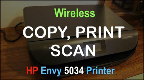 How To Copy Print And Scan With Hp Envy 5034 All In One Printer Review