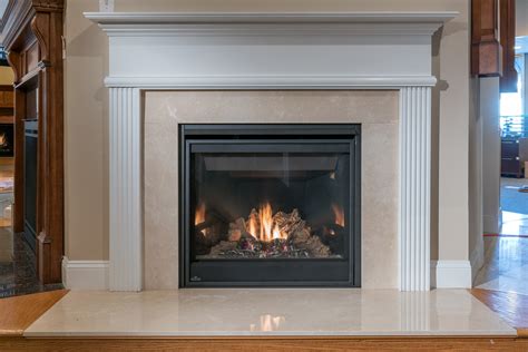 Gas Fireplace Napoleon Gx36 Premier Marion Mantel Anderson