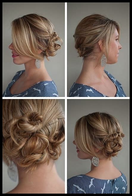 top 6 easy casual updos for long hair cute hairstyles