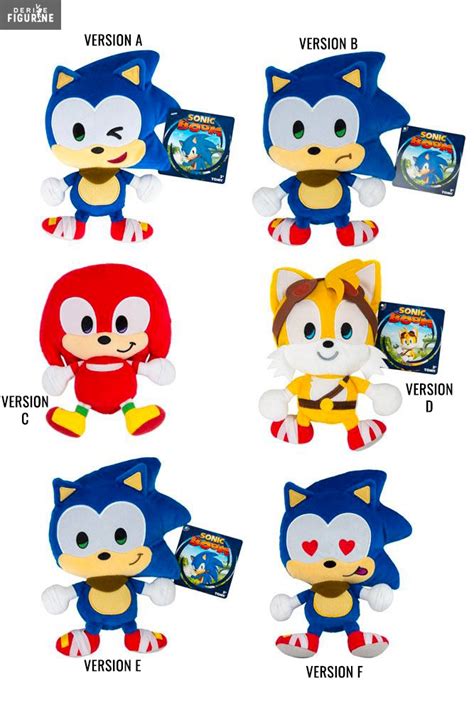Tomy Sonic Boom Emoji Plush Tails Sonic Knuckles Tv And Movie Character