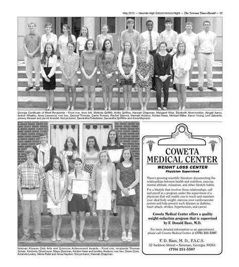 Newnan High School Honors 2013 by The Times-Herald - Issuu