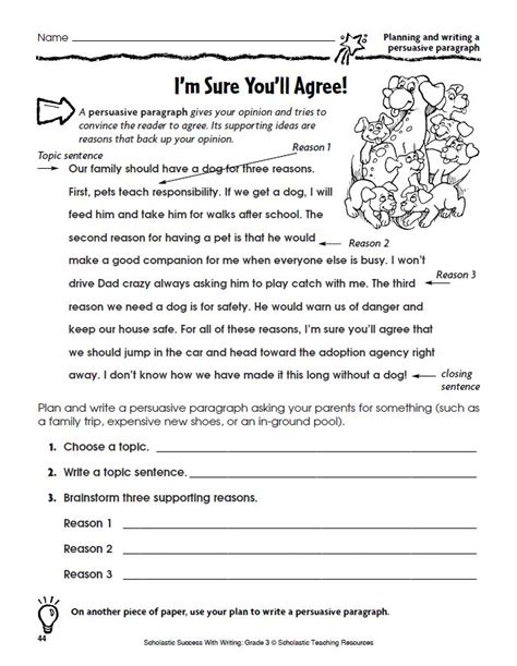 5th Grade Persuasive Writing Prompts