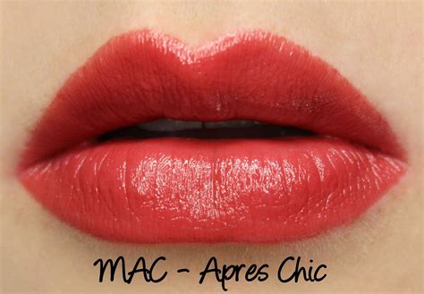 Mac Monday Apres Chic Apres Chic And Cozy Up Lipstick Swatches