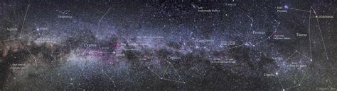 Milky Way Galaxy Deep Sky Wide Field Astrophotography By Miguel Claro