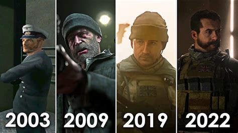 Evolution Of Captain Price In Every Call Of Duty Game 2003 2022