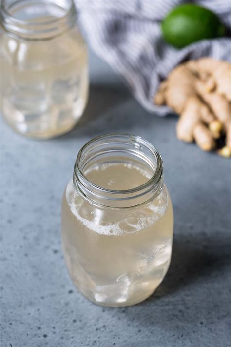 Homemade Ginger Ale Recipe {4 Ingredients!} - Savory Simple