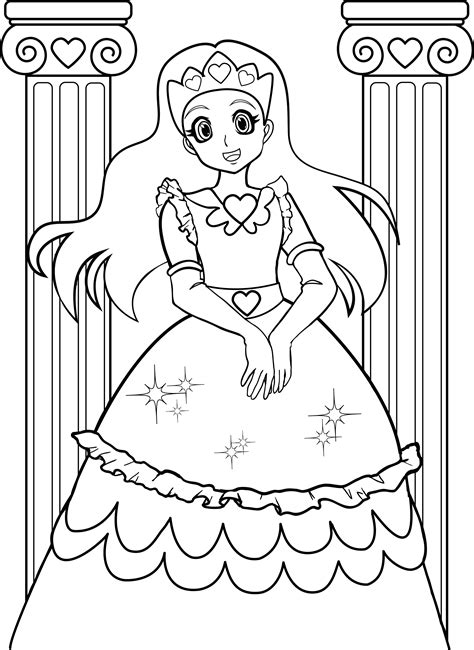 Educational fun kids coloring pages and preschool skills worksheets. Coloring Pages For Girls (7) Coloring Kids - Coloring Kids