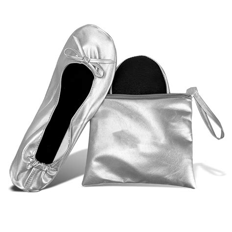 Wedding Women Slides Slipper T Foldable Ballet Flat Shoes And
