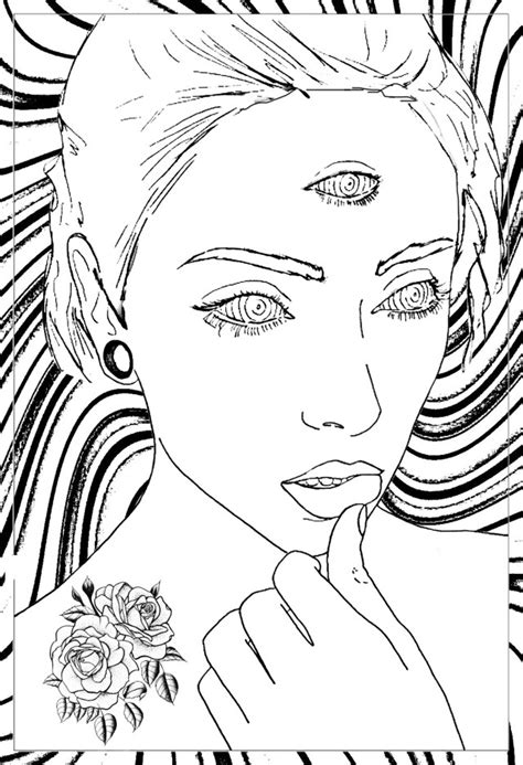 Explore 623989 free printable coloring pages for your kids and adults. 30+ Inspiration Image of Trippy Coloring Pages ...