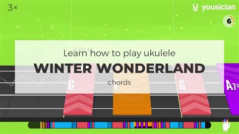 Learn How To Play Winter Wonderland On Ukulele Yousician