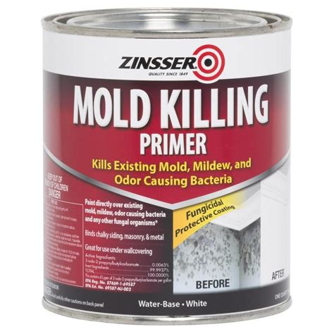 Cutting in & painting a straight line. Zinsser 1-qt. Mold Killing Primer (Case of 4)-276087 - The ...