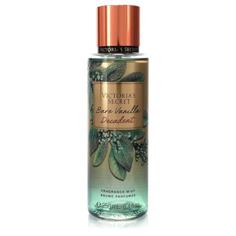 Bare Vanilla Decadent By Victorias Secret Fragrance Mist 84 Oz For