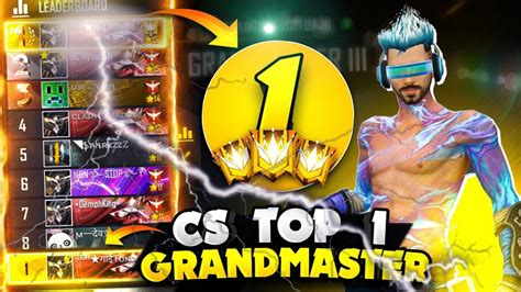 Top 1 Grandmaster In Clash Squad Ranked In Just 8 Hours Garena Free