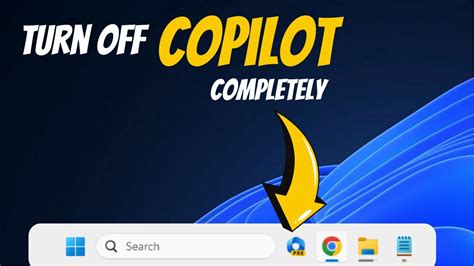How To Disable Windows 11 Copilot Permanently In 2 Steps Youtube