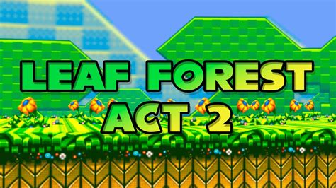 Sonic Advance 2 Leaf Forest Act 2 Remix Youtube