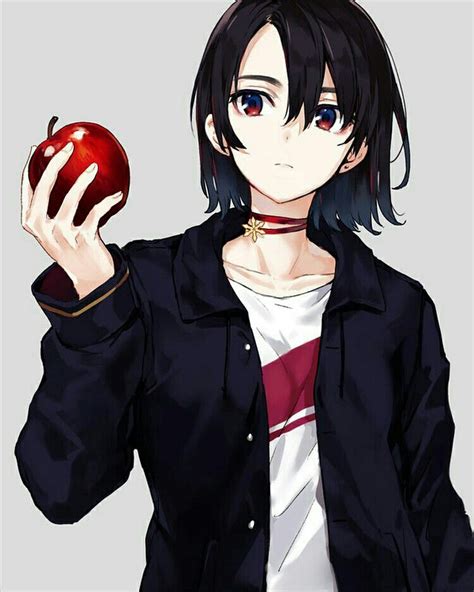 Tomboy Female Tomboy Anime Girl With Black Hair And Brown
