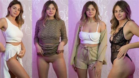 sexy try on haul from beautiful teen redtube