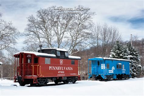 Old Prr N5 And Conrail Cabooses Old Railroad Photo Prints For Sale