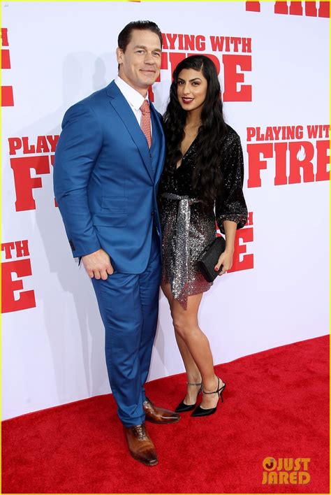 John Cena Girlfriend Shay Shariatzadeh Make Red Carpet Debut At