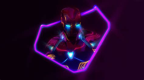 Neon Iron Man Wallpaper  Youtube