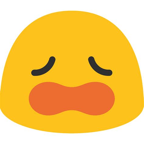 Download Ios Emoji Weary Face Clipart Png Photo Toppn