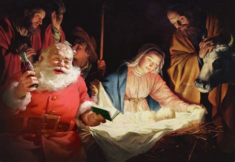 Santa Clause And Jesus