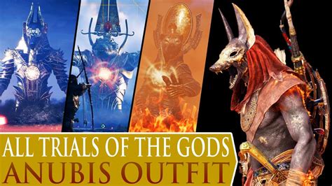 Assassin S Creed Origins Anubis Outfit All Trials Of The Gods