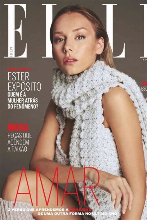 Ester Exposito In Elle Magazine Portugal February 2021 Hawtcelebs