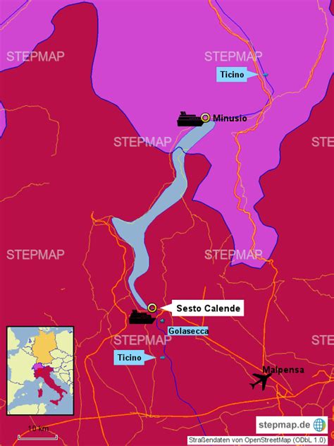 Es habe auch mehrere verletzte gegeben. StepMap - Lago Maggiore - Landkarte für Italien