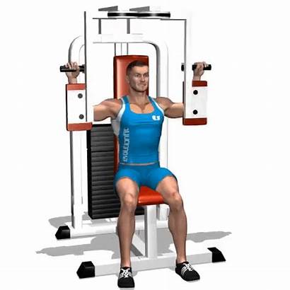 Machine Pectoral Exercise Chest Butterfly Pec Workout