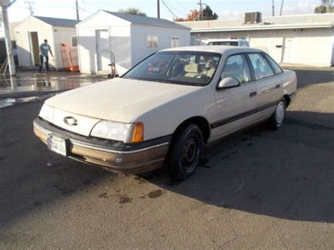 Purchase Used 1988 Ford Taurus No Reserve In
