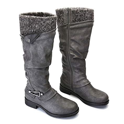 Bottes à talon matière un peu daim très peu porter, mais une marque au niveau de la chaussure et une au niveau du talon #vêtementfemm. Gracosy Bottes Fourrées Femmes, Bottes Hautes Fourrure ...