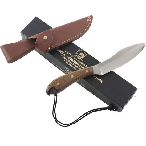 Grohmann Survival Rosewood Handles Fixed Blade Knife 1025 Full Tang
