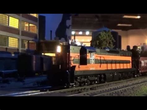 M Nb Twin City Model Railroad Museum Night Trains November