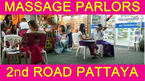 Massage Parlors On Second Rd Sunday 3rd June 2018 Pattaya Thailand