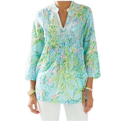 Lilly Pulitzer Sarasota Beaded Tunic Lilly Pulitzer Outfits Lilly